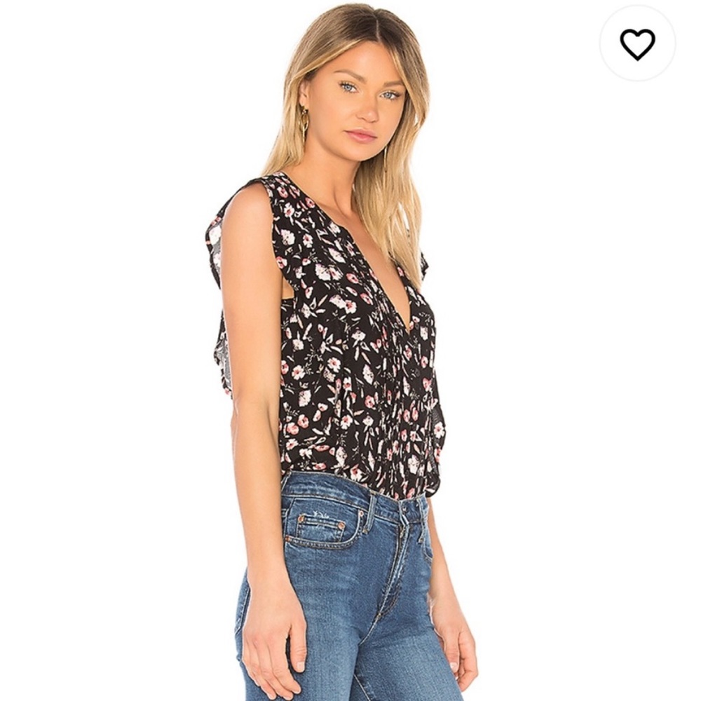 Sanctuary Lillian Ruffle Shell top
